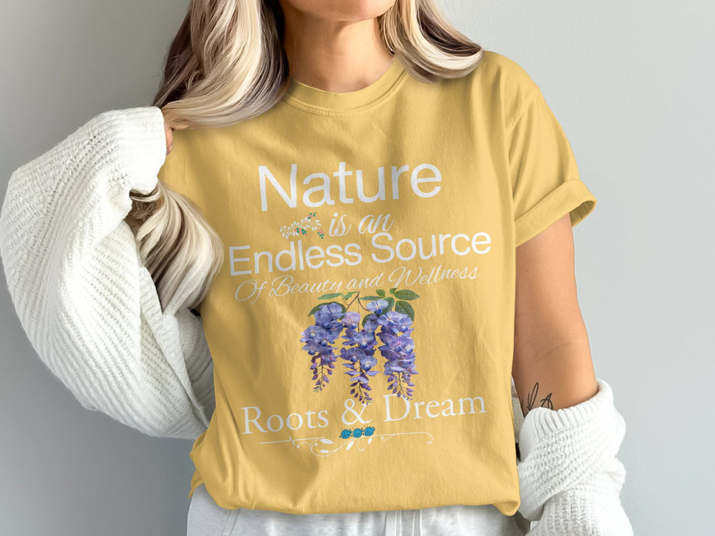 Nature is an Endless Source Roots & Dream T-shirt product
