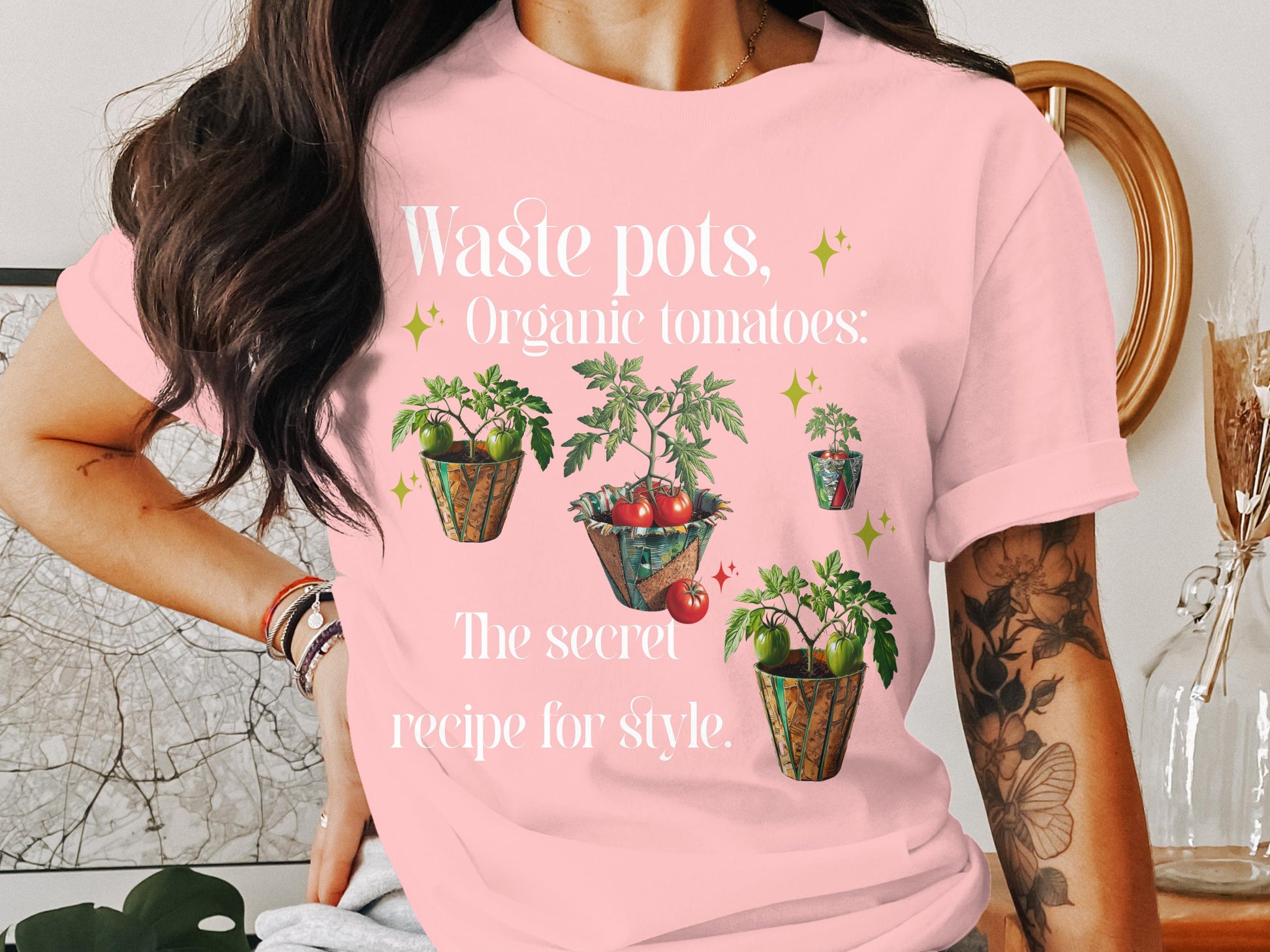 Waste Pots Organic Tomatoes Secret Recipe Style product type