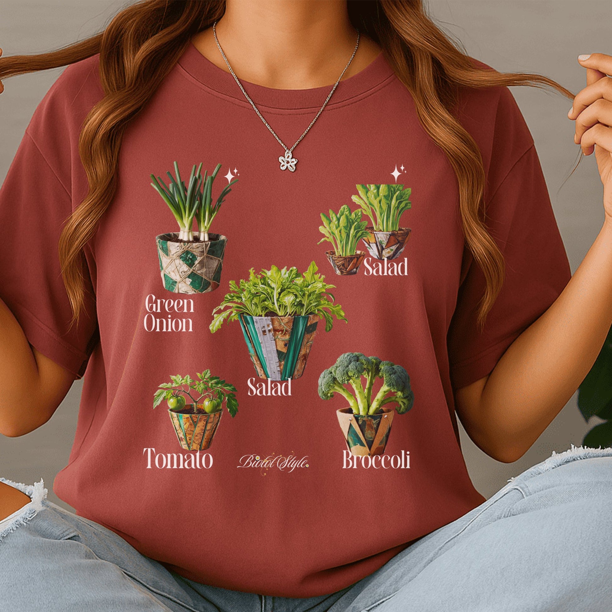 Garden Fresh Vegetables Graphic Unisex T-shirt product
