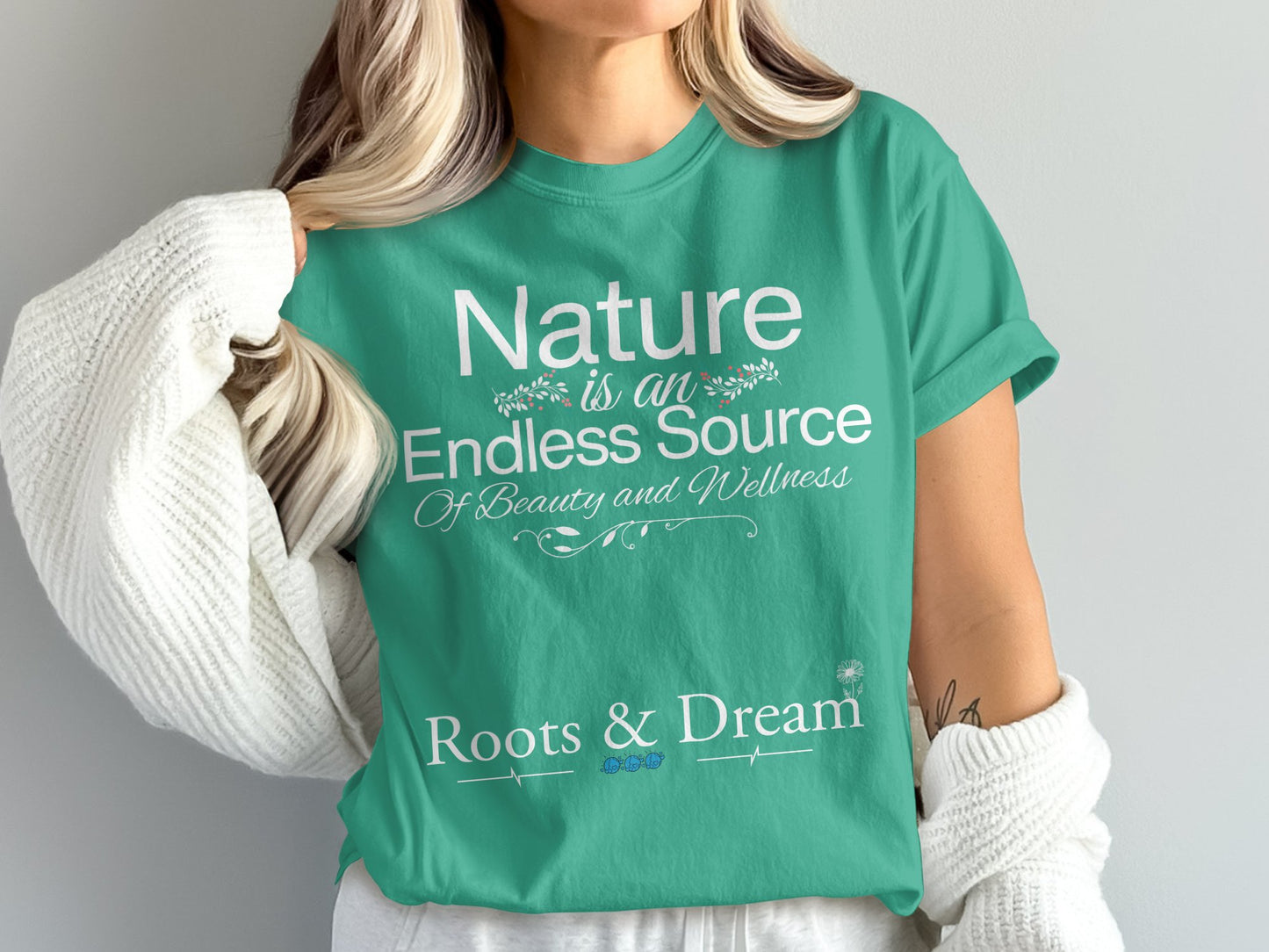 Nature Wellness and Beauty Inspirational Shirt product