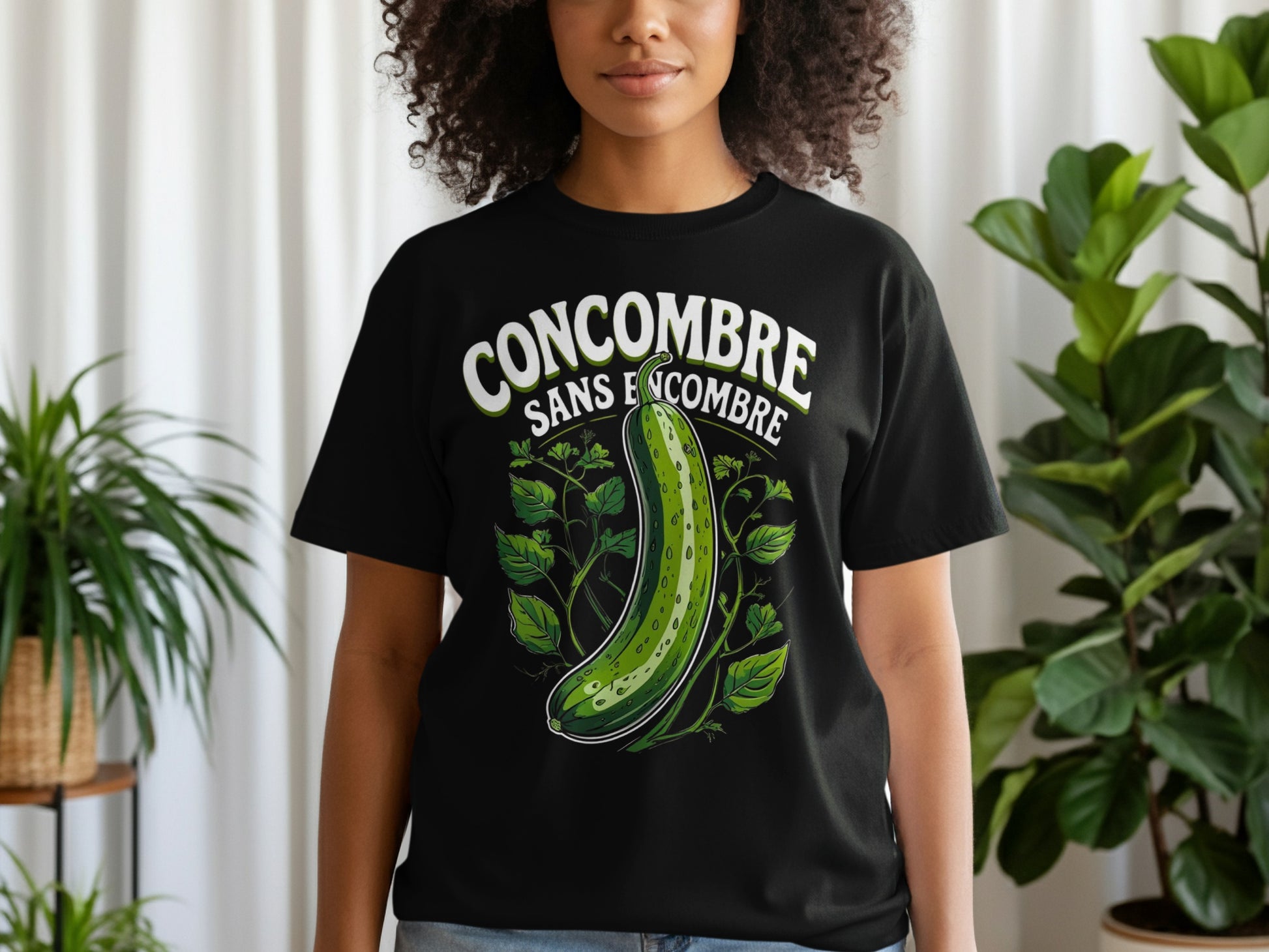 Concombre Sans Epinette Funny Unique Graphic T-shirt product type