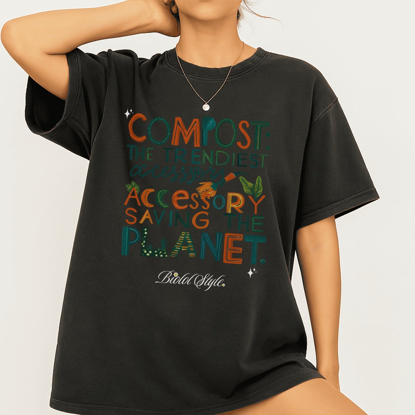 Trendy Compost Accessory Save the Planet T-shirt Product