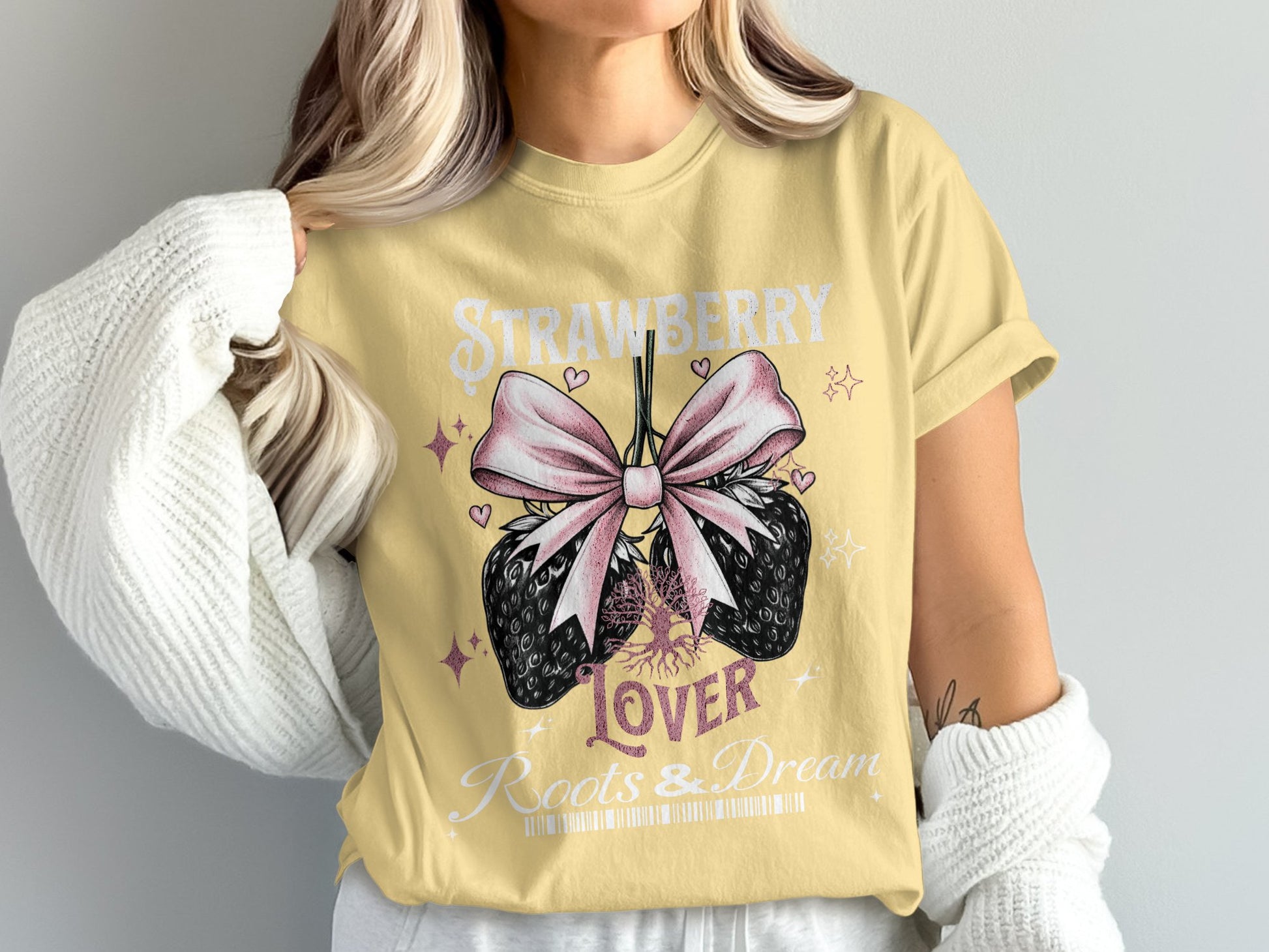 Strawberry Lover Graphic Tee shirt product