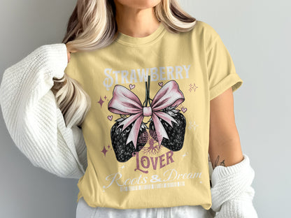 Strawberry Lover Graphic Tee shirt product