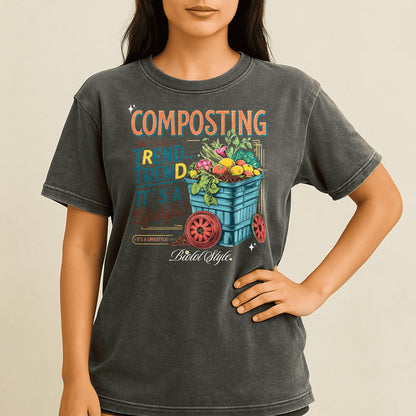 Eco-Friendly Composting Lifestyle Graphic T-Shirt product