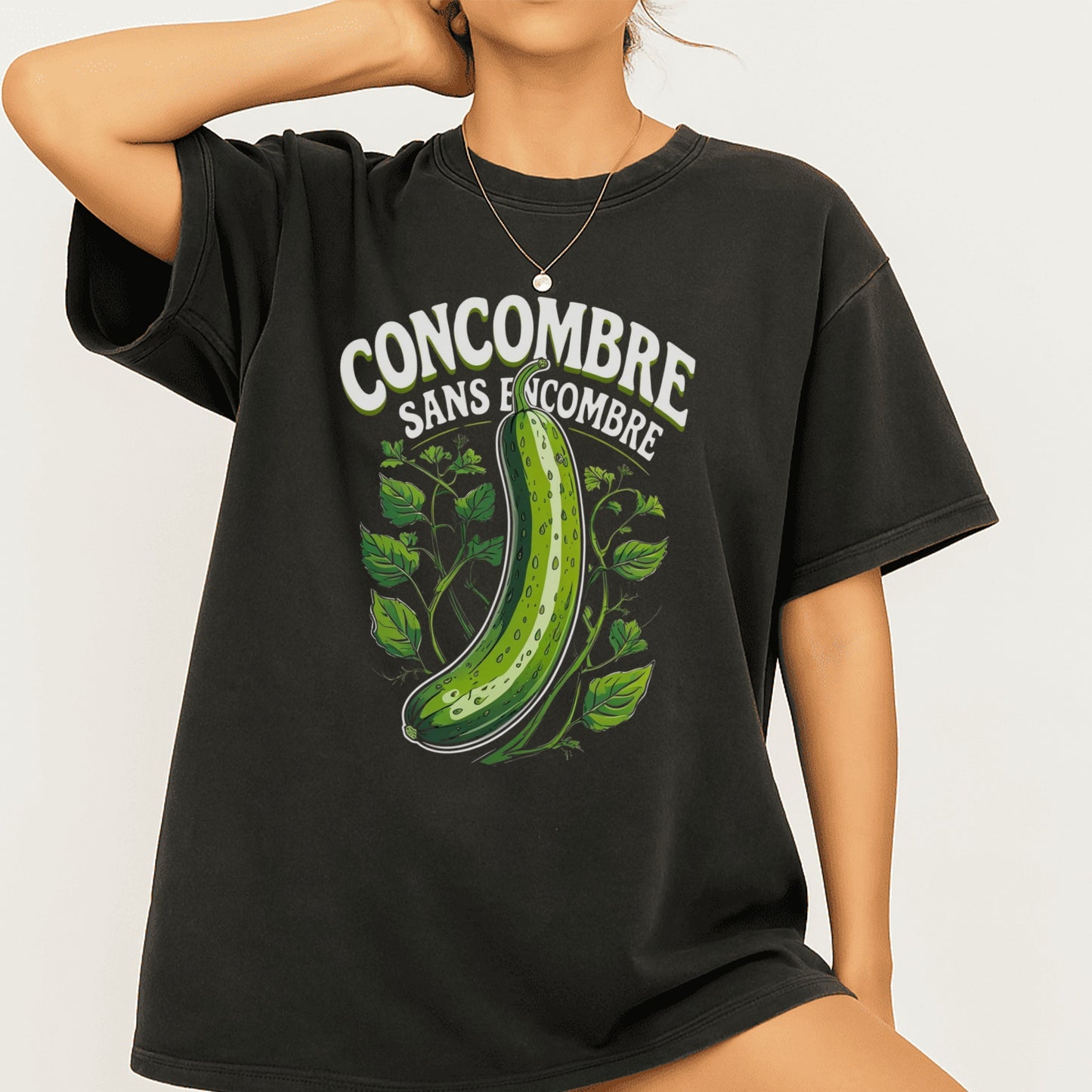 Concombre Sans Encombre Graphic Unisex Shirt product type