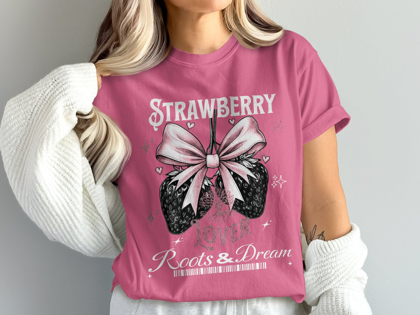 Strawberry Lover Roots and Dream T-Shirt product type