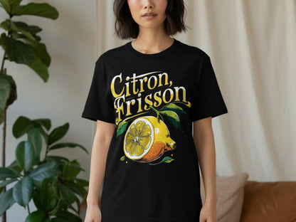 Citron Arisson Graphic Lemon Print T-Shirt product