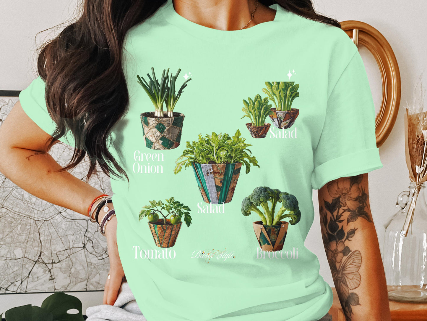 Garden Vegetables Graphic Tee Casual Wear product