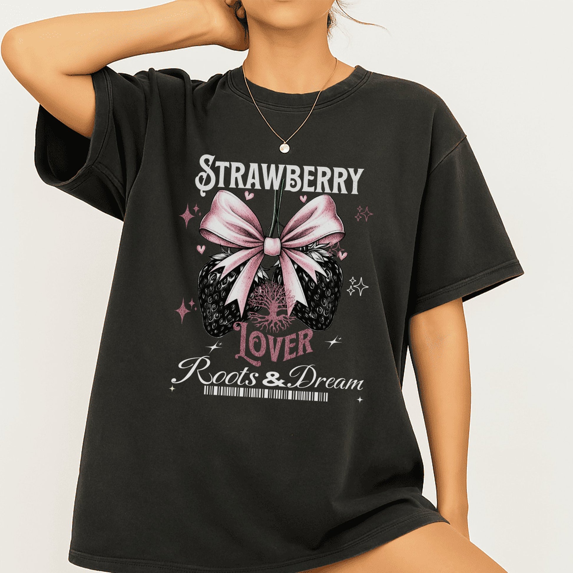 Strawberry Lover Roots and Dream Graphic T-Shirt product type
