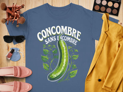 CONCOMBRE SANS CONCOMBRE Blue Graphic T-shirt product