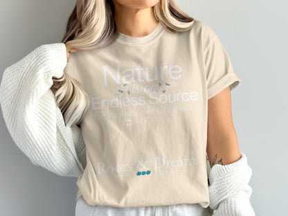 Nature is an Endless Source Beauty and Wellness shirt product