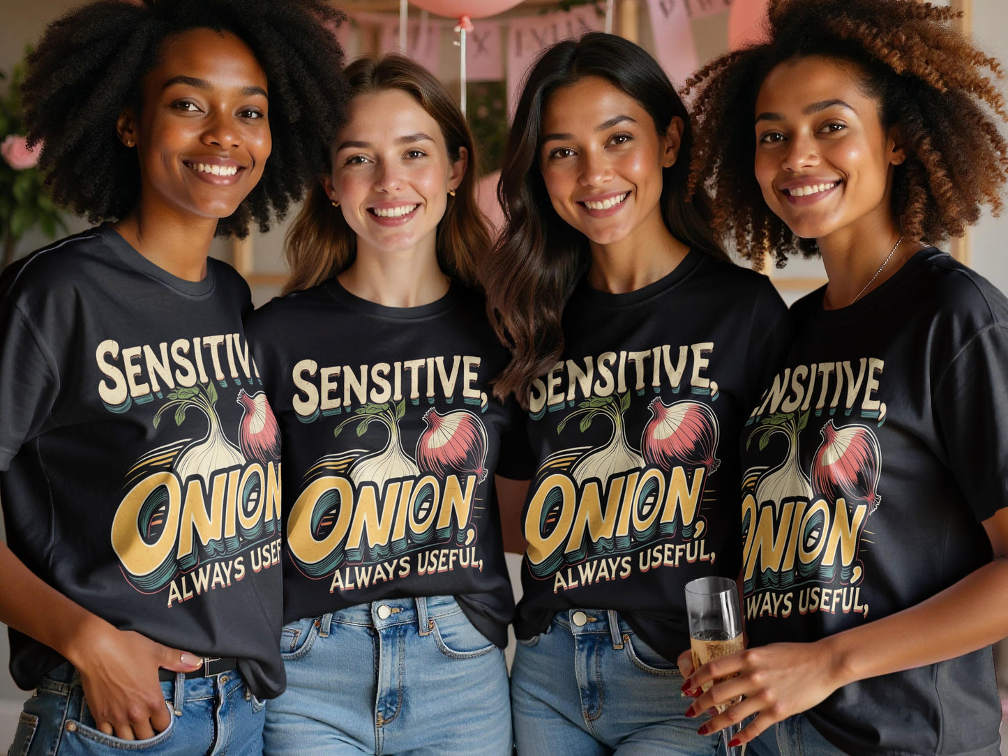 Sensitive Onion Always Useful Graphic Shirt product type