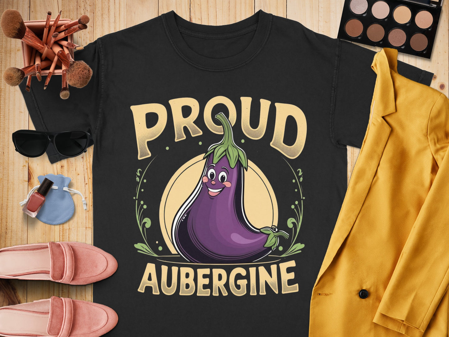 Proud Aubergine Graphic T-Shirt product