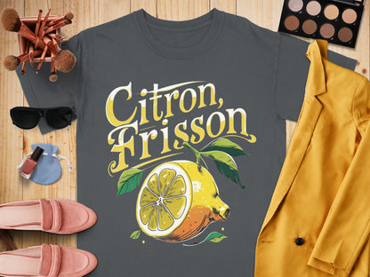 Citron Frisson Lemon Graphic Unisex Tee Shirt product