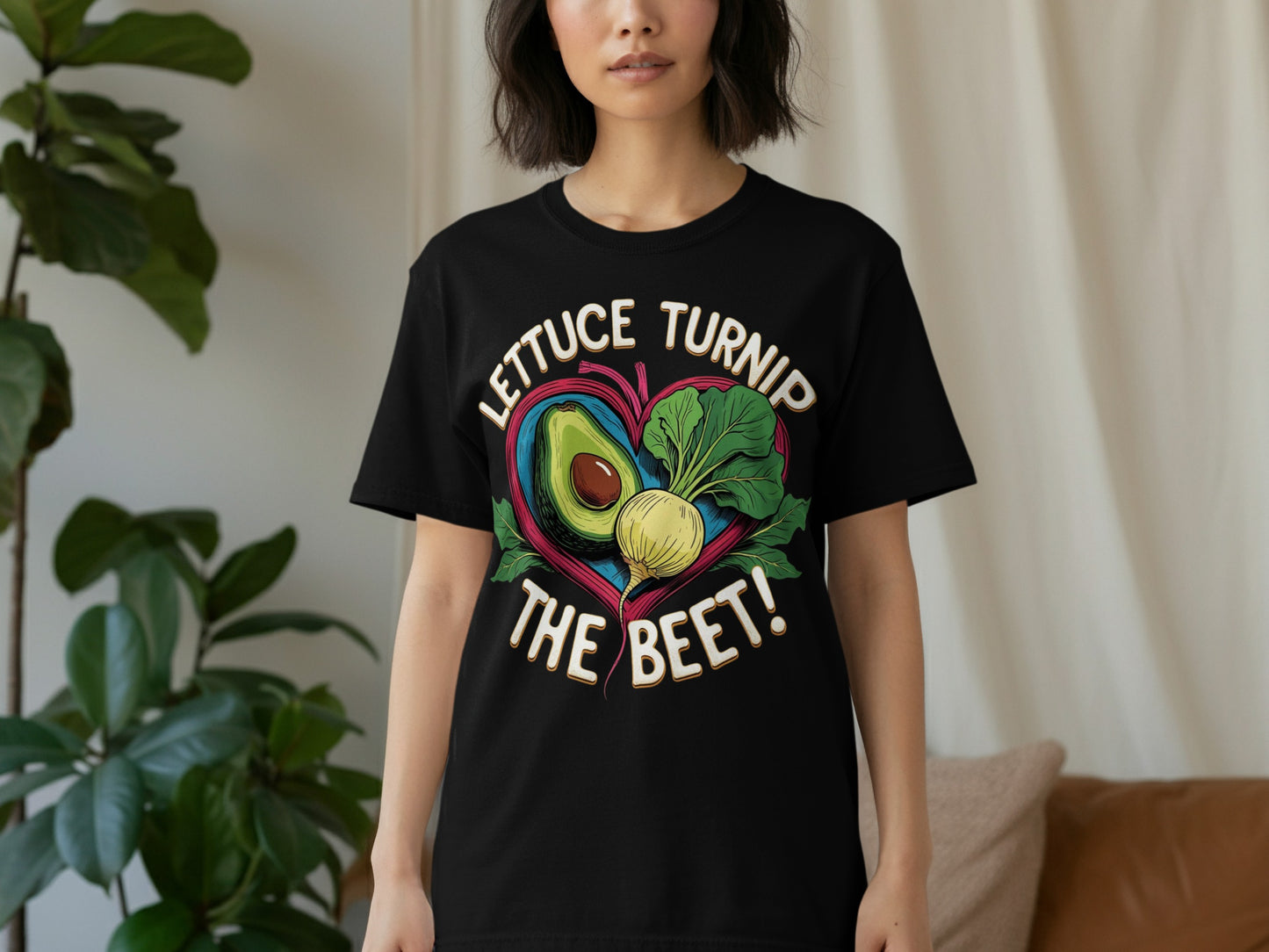 Lettuce Turnip The Beet Avocado Humorous T-Shirt product