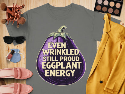 Even Wrinkled Still Proud Eggplant Energy product type