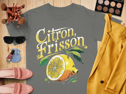 Citron Frisson Lemon Artistic Print T-shirt product type