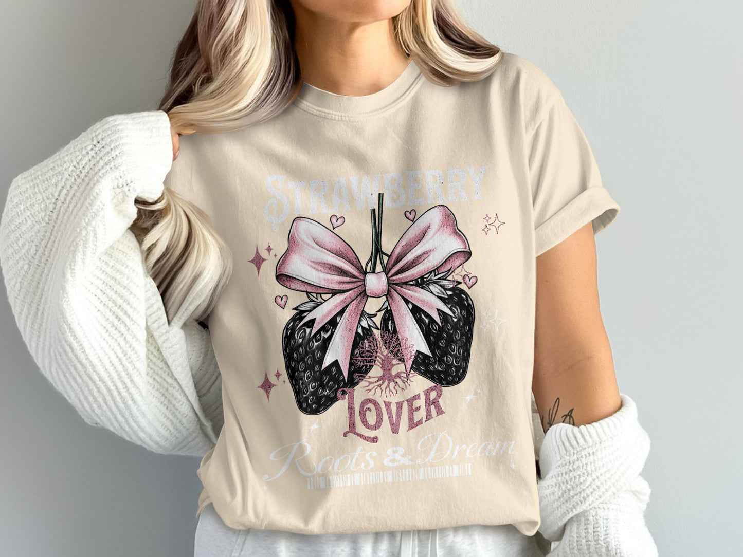 Strawberry Lover Roots & Dreams Graphic Tee product type