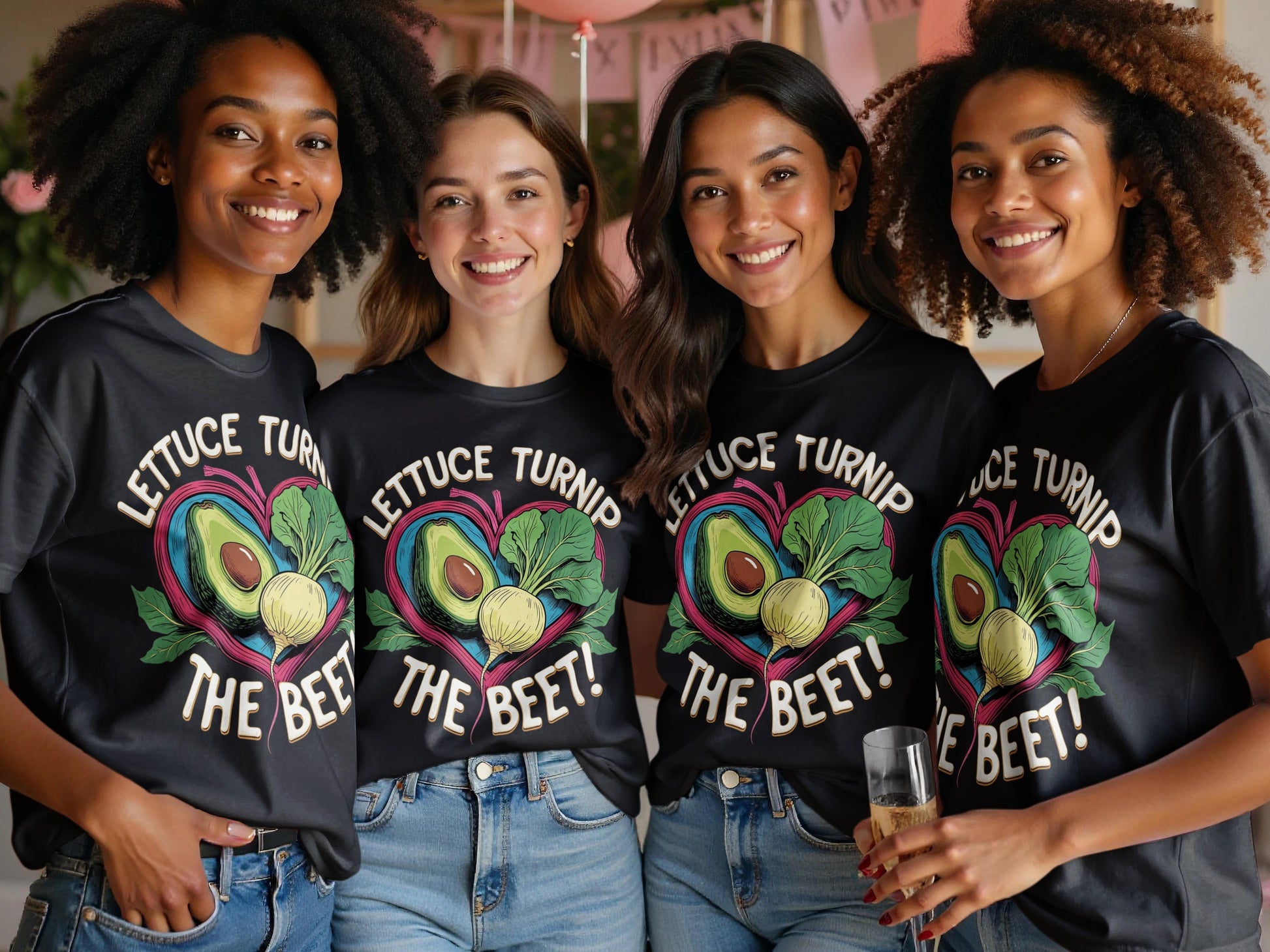 Lettuce Turnip The Beet Avocado Graphic T-Shirt product type