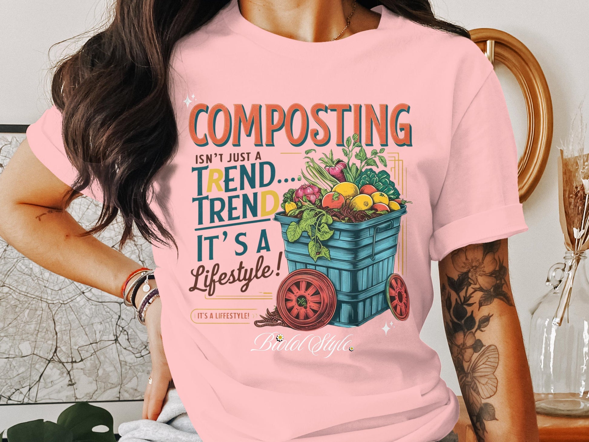 Composting Trend Lifestyle Graphic Tee product