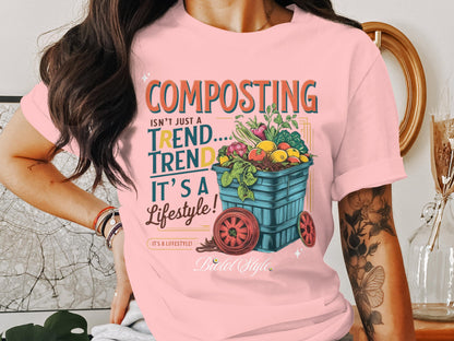 Composting Trend Lifestyle Graphic Tee product
