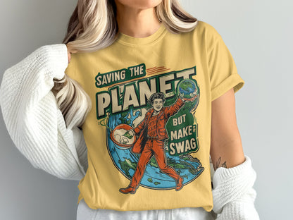 Saving the Planet But Make It Swag T-Shirt product