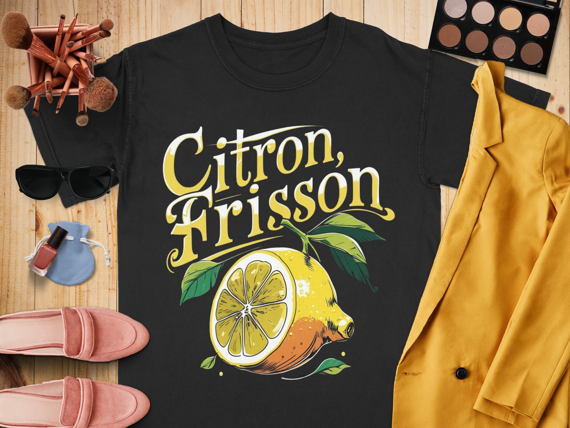 Citron Frisson Lemon Graphic Tee shirt product