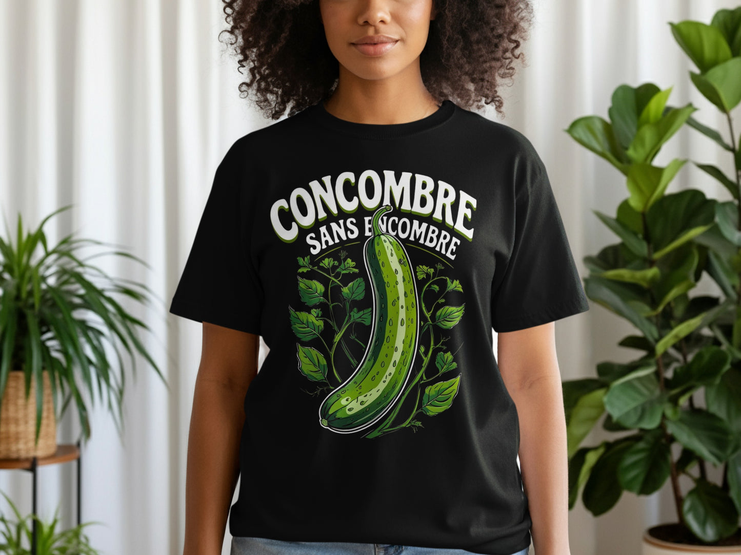 Concombre Sans Epinette Funny Unique Graphic T-shirt product type