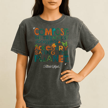 Trendiest Accessory Saving the Planet Statement Shirt Product