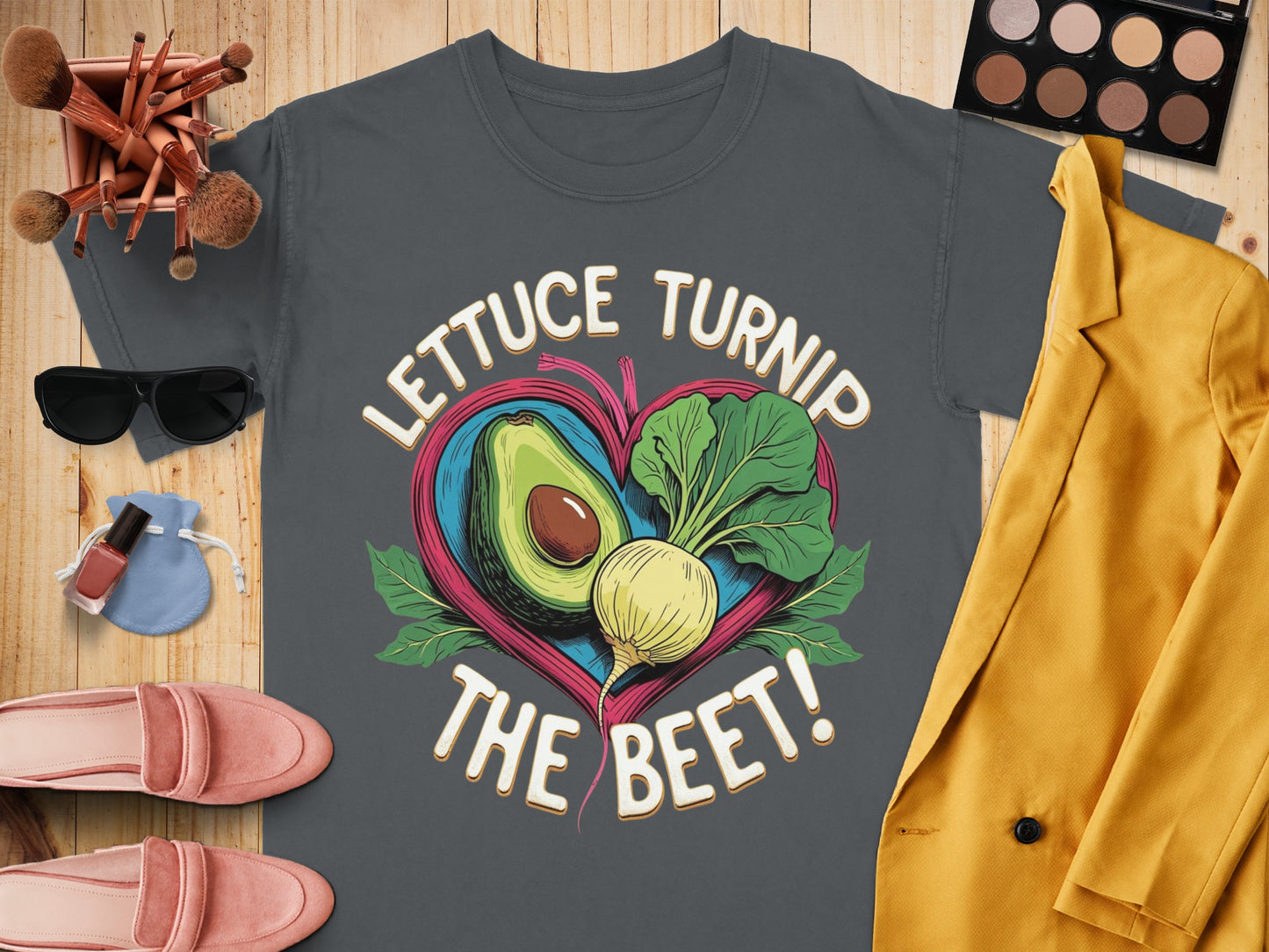 Lettuce Turnip The Beet Heart Avocado Graphic product