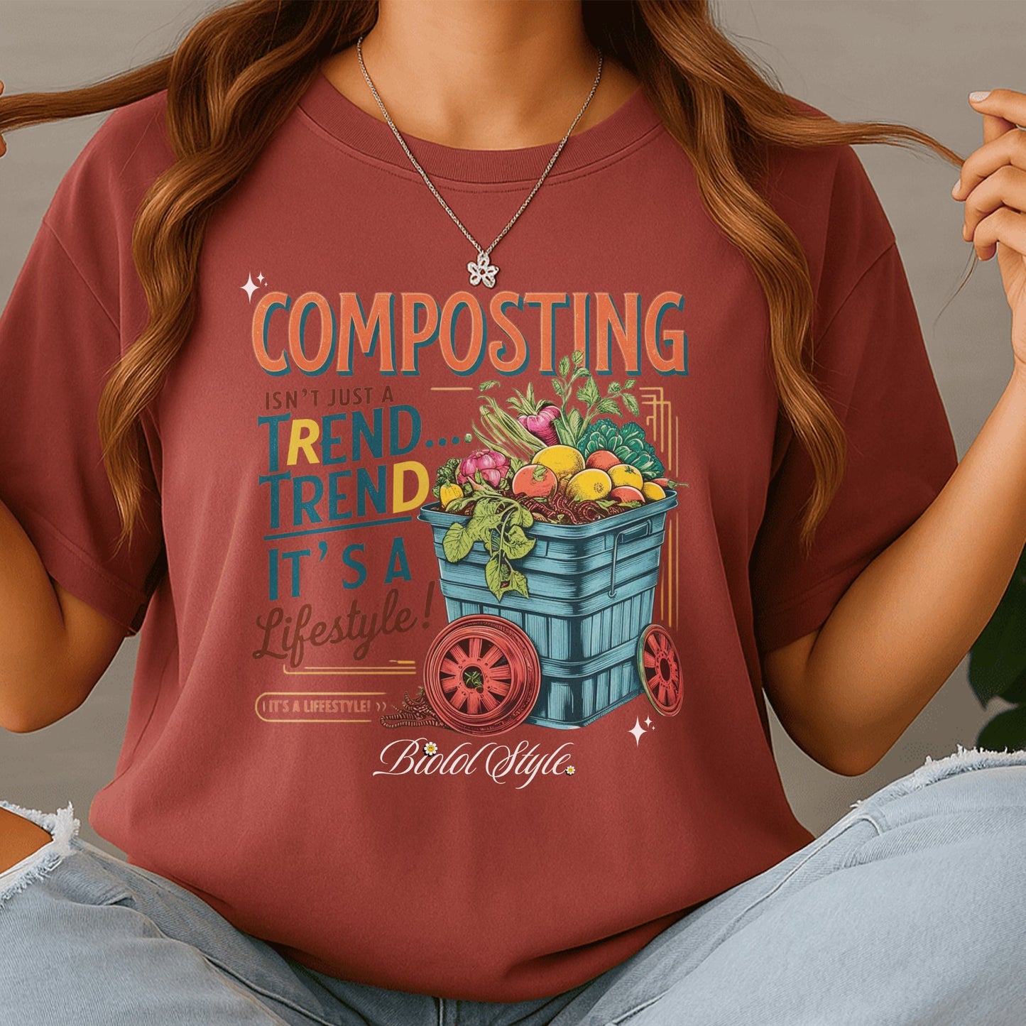 Composting Lifestyle Trend T-shirt product type