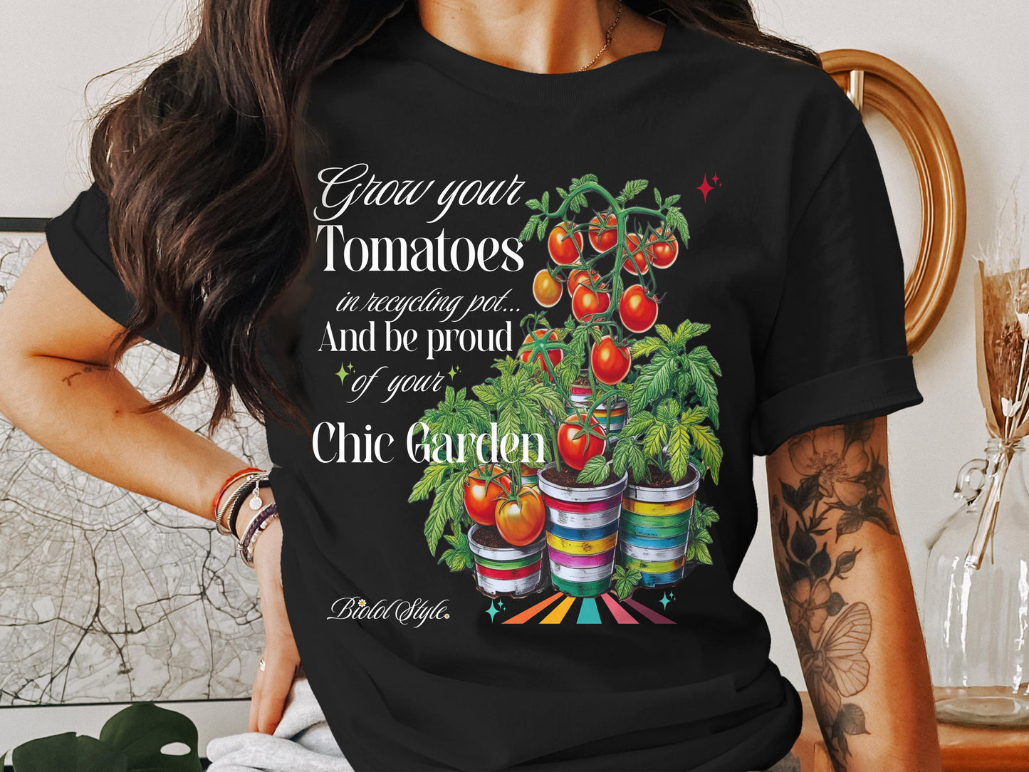 Be Proud of Your Chic Garden Graphic Tee Product