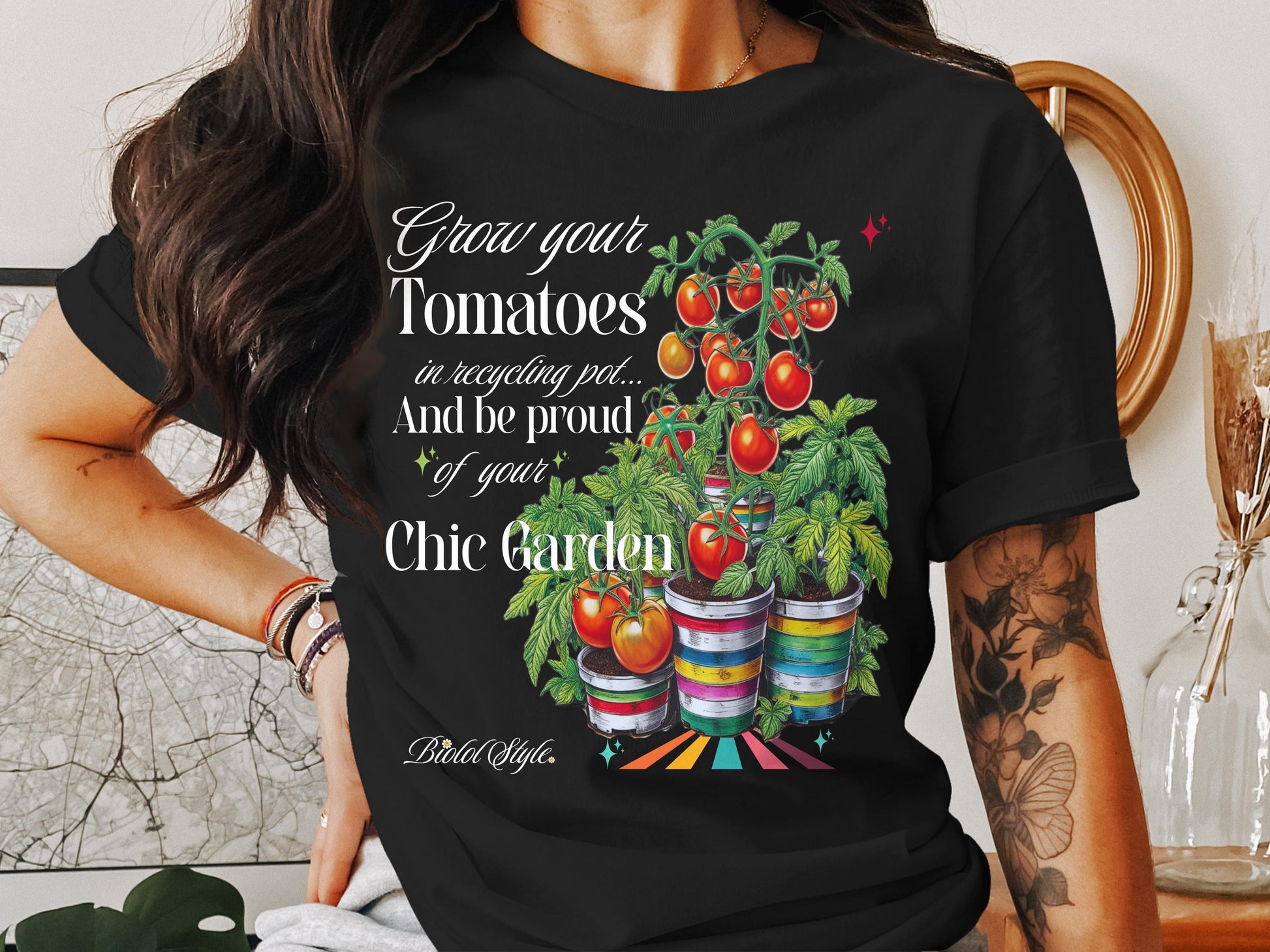 Be Proud of Your Chic Garden Graphic Tee Product